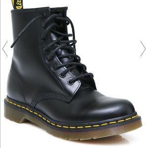 Size 9 Dr. Martens black combat boot